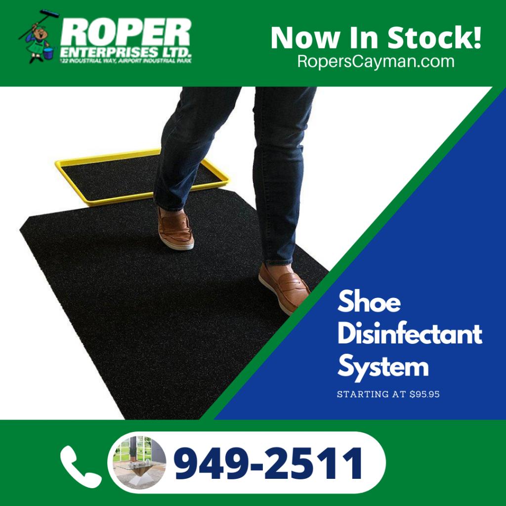 Shoe Disinfectant Roper Enterprises LTD